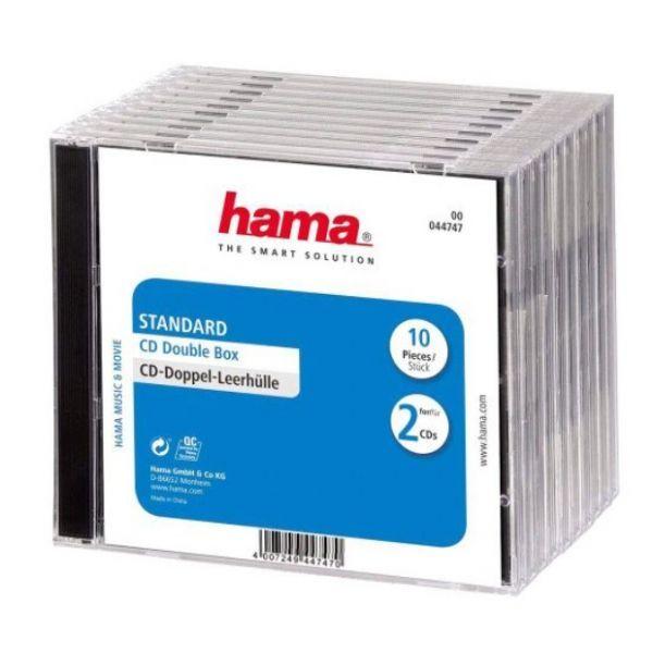 Caixa para CDs HAMA 44747 (Transparente), miniatura 2