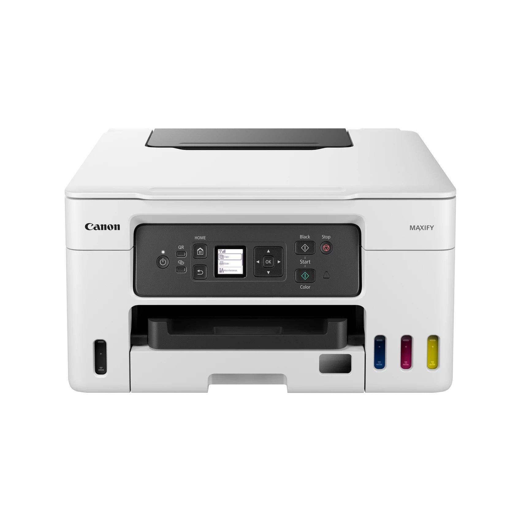 Impressora Multifunções CANON MAXIFY GX3050 (A4 - Impressão a cores - 350 folhas - Preto e Branco)