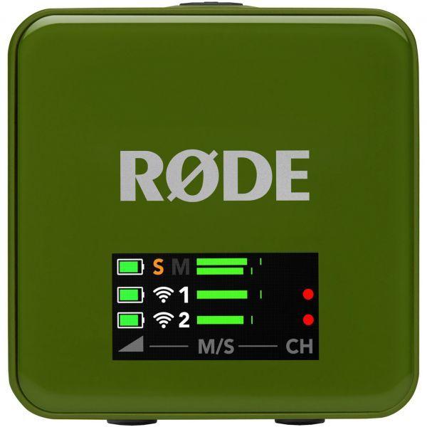 Sistema de Microfone Sem Fios RODE Wireless GO (Gen 3) (Sem fios - Verde-escuro)
