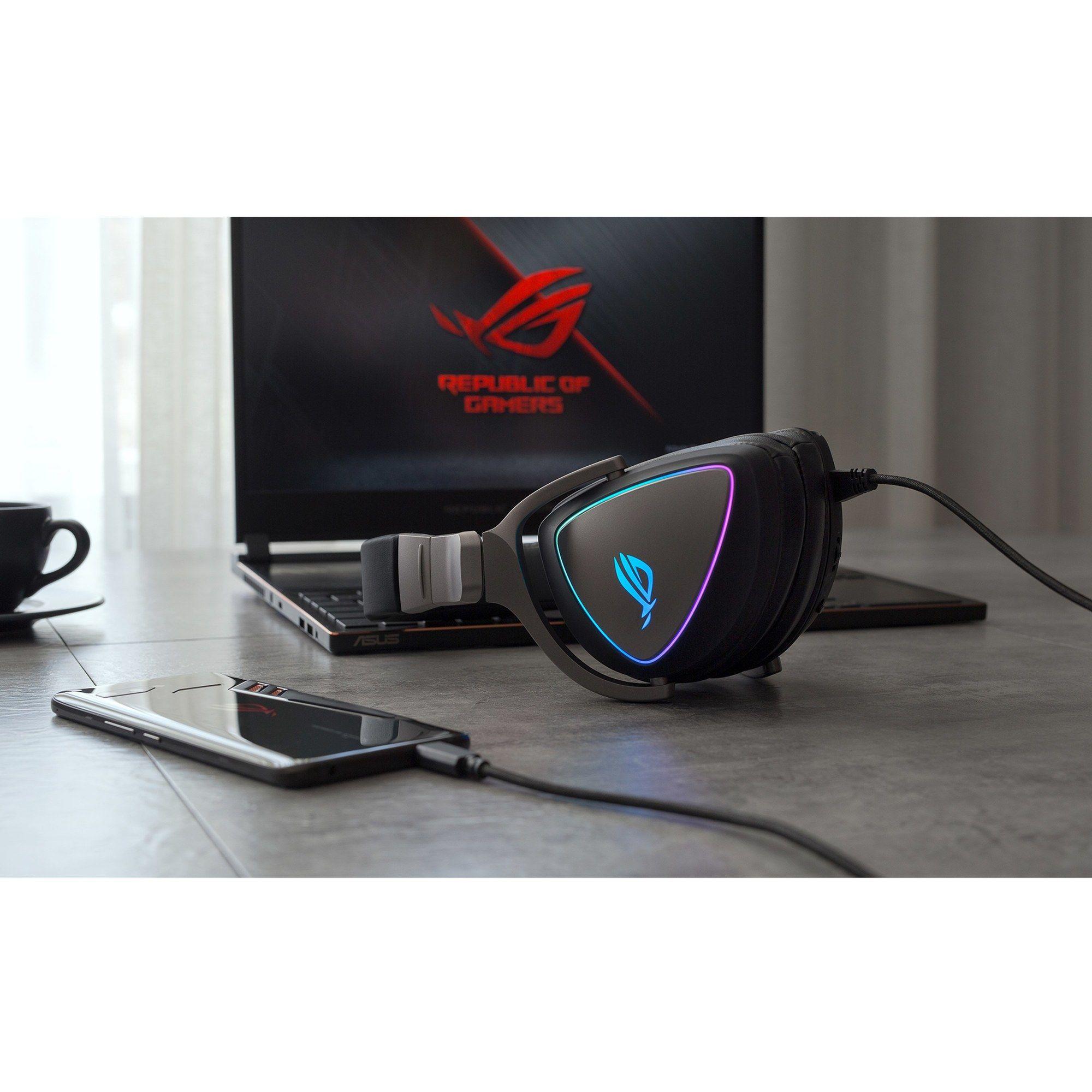 Auscultadores Gaming ASUS ROG Delta (Binaural - Com fios - Circum-aural - Preto), miniatura 8