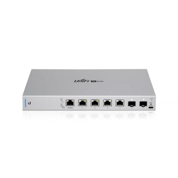 Switch Gerido UBIQUITI US-XG-6POE (100/1000/10000 Mbps - 120 Gbit/s - 10G Ethernet - Cinzento), miniatura 2