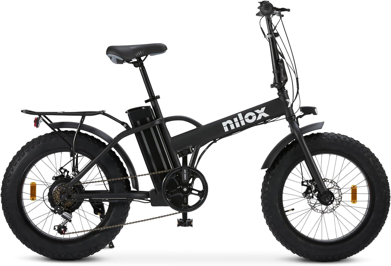 Bicicleta Elétrica NILOX X5 Pro (250W - 10Ah - Rodas 20x4")