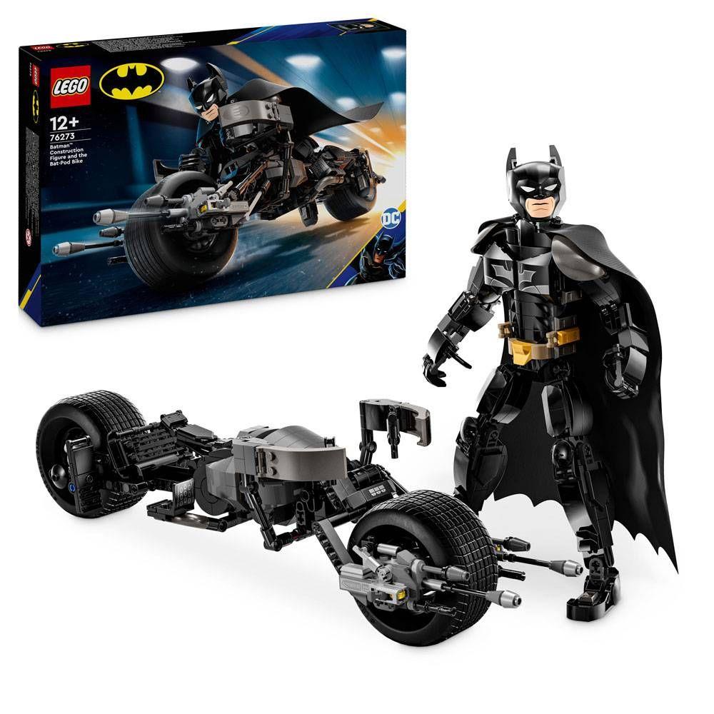 LEGO 76273 DC Comics Super Heroes Figura de Construção do Batman™ e Mota Bat-Pod (12+ anos - 713 peças) — miniatura 3