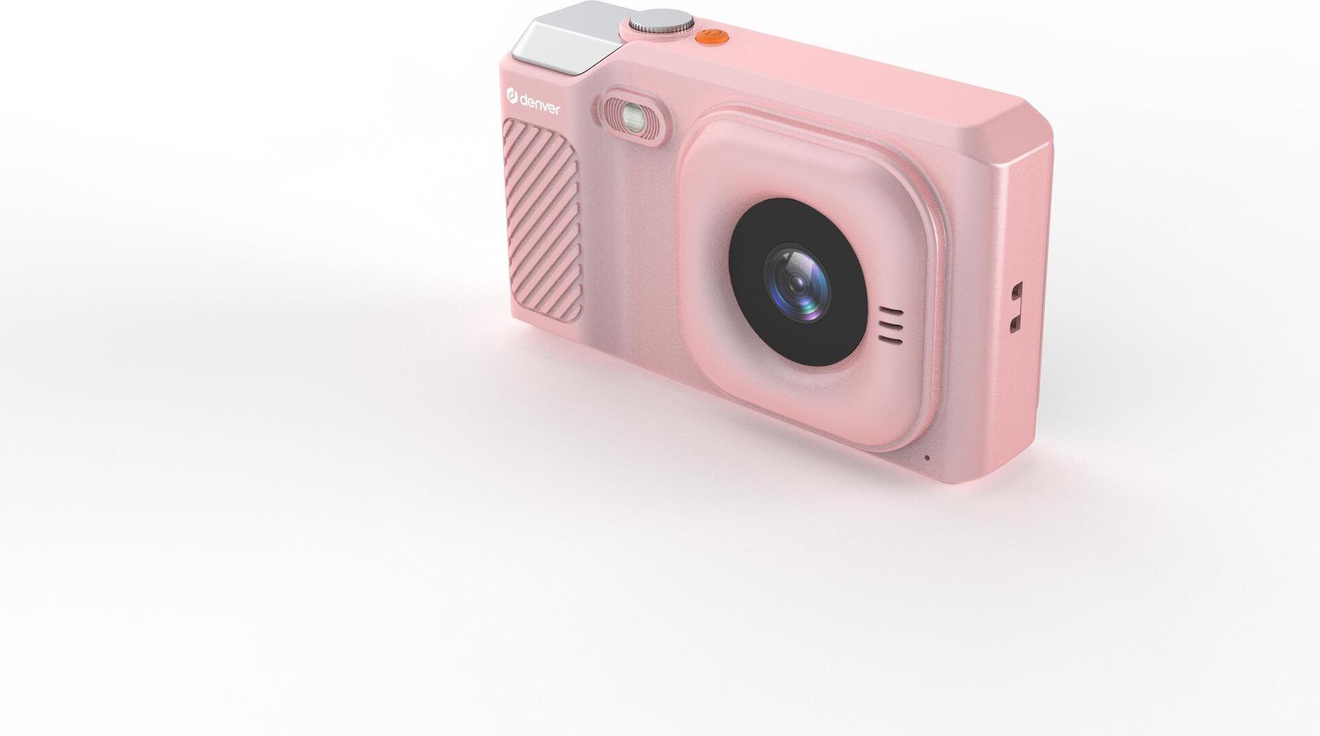Câmara Compacta DENVER DCA-4818RO (Wi-Fi, USB Type-C, HDMI - Rosa)