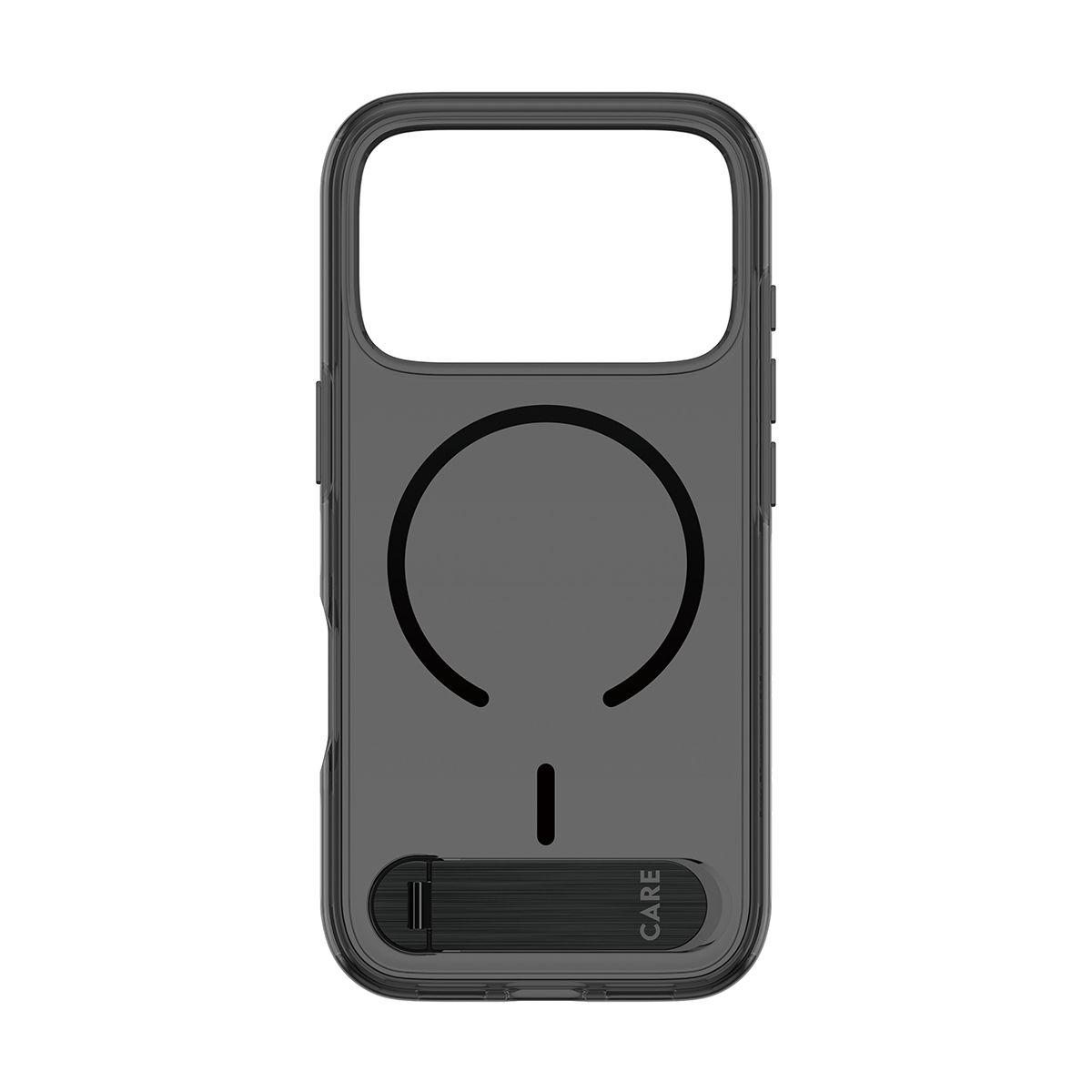 Capa de Telemóvel PANZERGLASS CARE Kickstand Case Smokey (Preto), miniatura 4