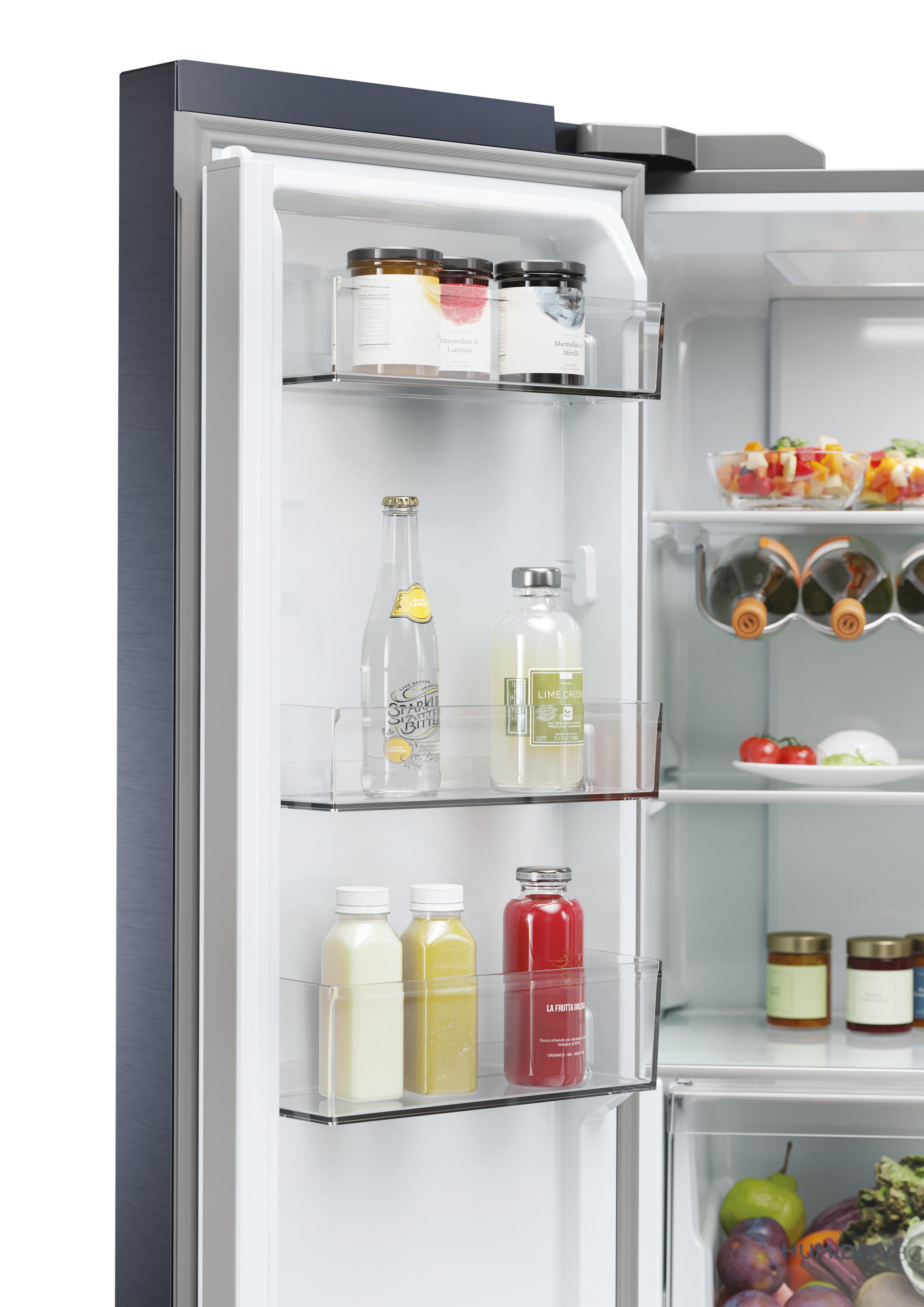 Frigorífico Americano Independente HAIER HCR5919ENMB (528 l - 190x90,8x64,8 cm - 91 cm - Preto Escovado) — miniatura 11