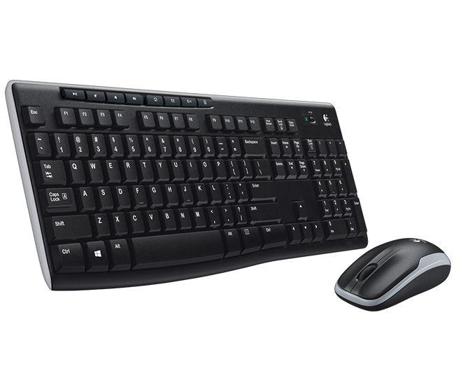 Conjunto de Teclado e Rato LOGITECH MK270 (Húngaro - Tamanho completo - RF Wireless - Preto) — miniatura 2