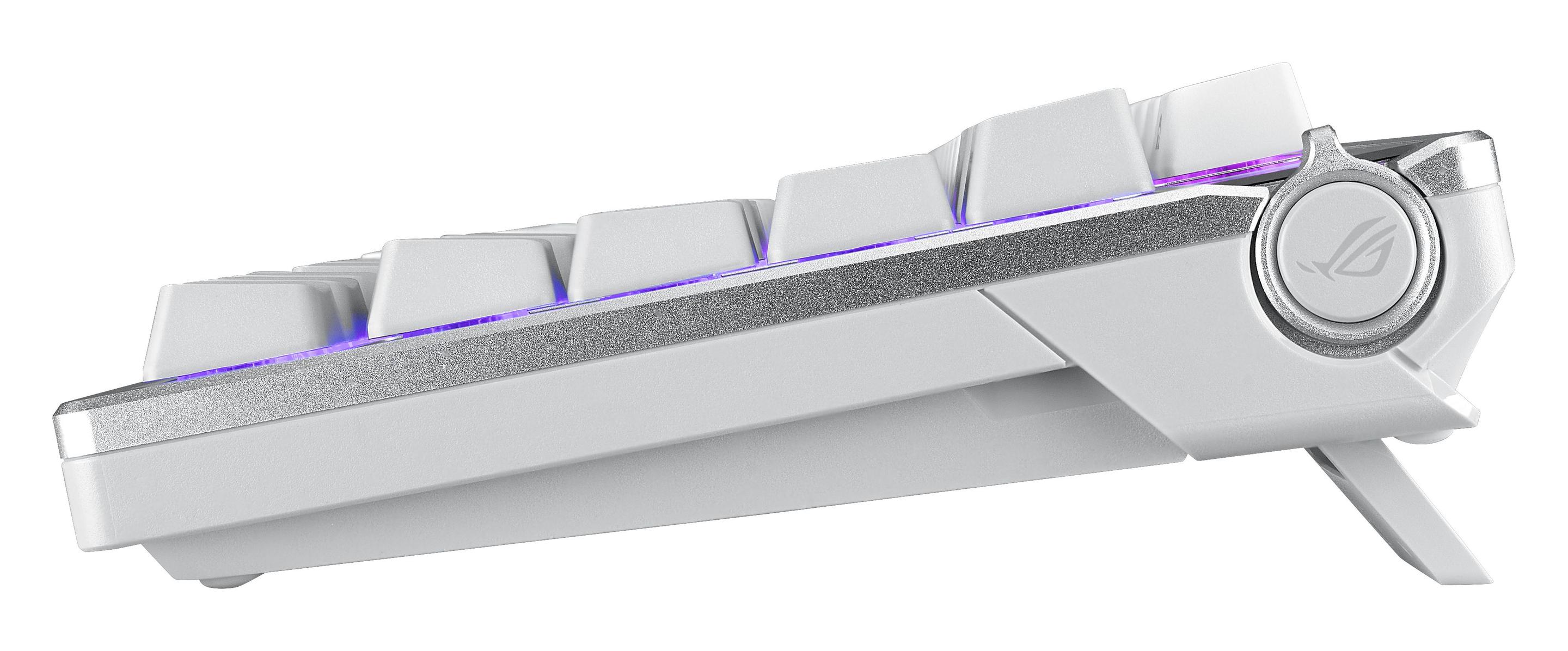 Teclado ASUS ROG Azoth White (Alemão - Interruptor de chave mecânico - 75% - Branco) — miniatura 4