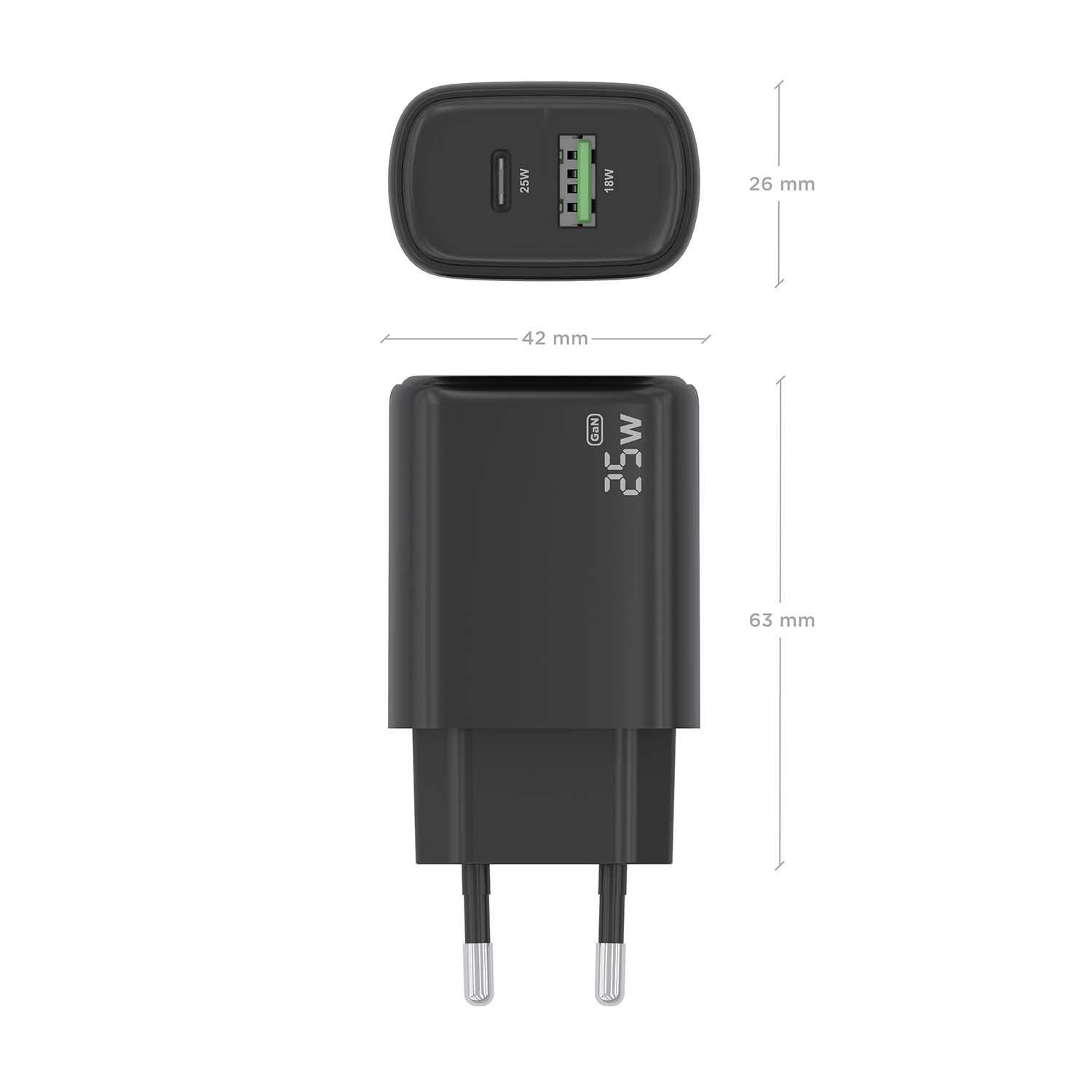 Carregador de Parede AISENS A110-0912 (25 W - Branco), miniatura 4