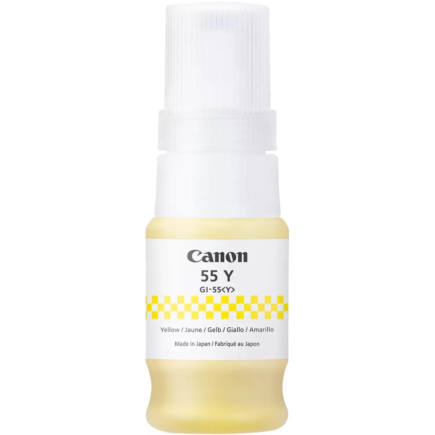 Tinteiro CANON GI-55Y (3000 páginas - Amarelo)