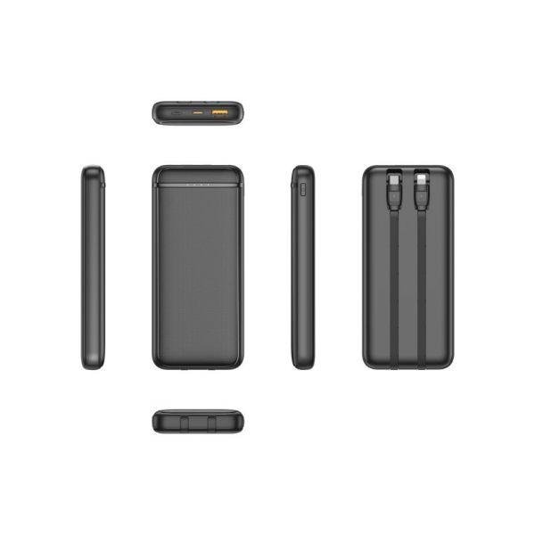 Bateria Externa DENVER PQCA-10320 (20 W - USB Tipo-C - Preto) — miniatura 3