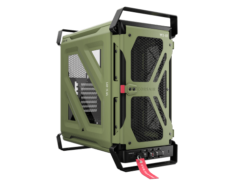 Caixa PC CORSAIR Warthog Airflow CC-9011350-WW (E-ATX - Semitorre - Verde)