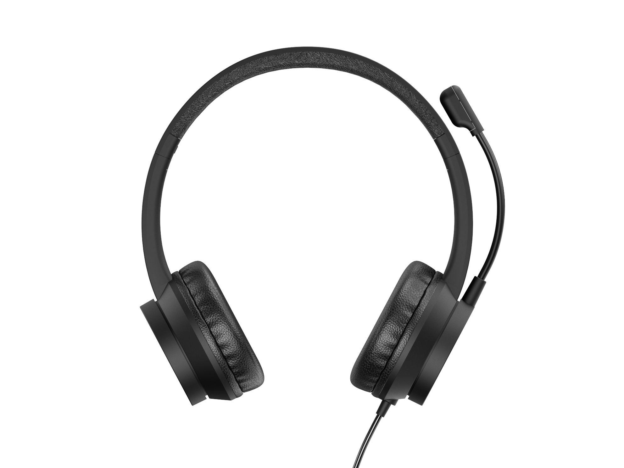 Headset CONCEPTRONIC POLONA05BC (Binaural - Com fios - Circum-aural - Preto) — miniatura 4