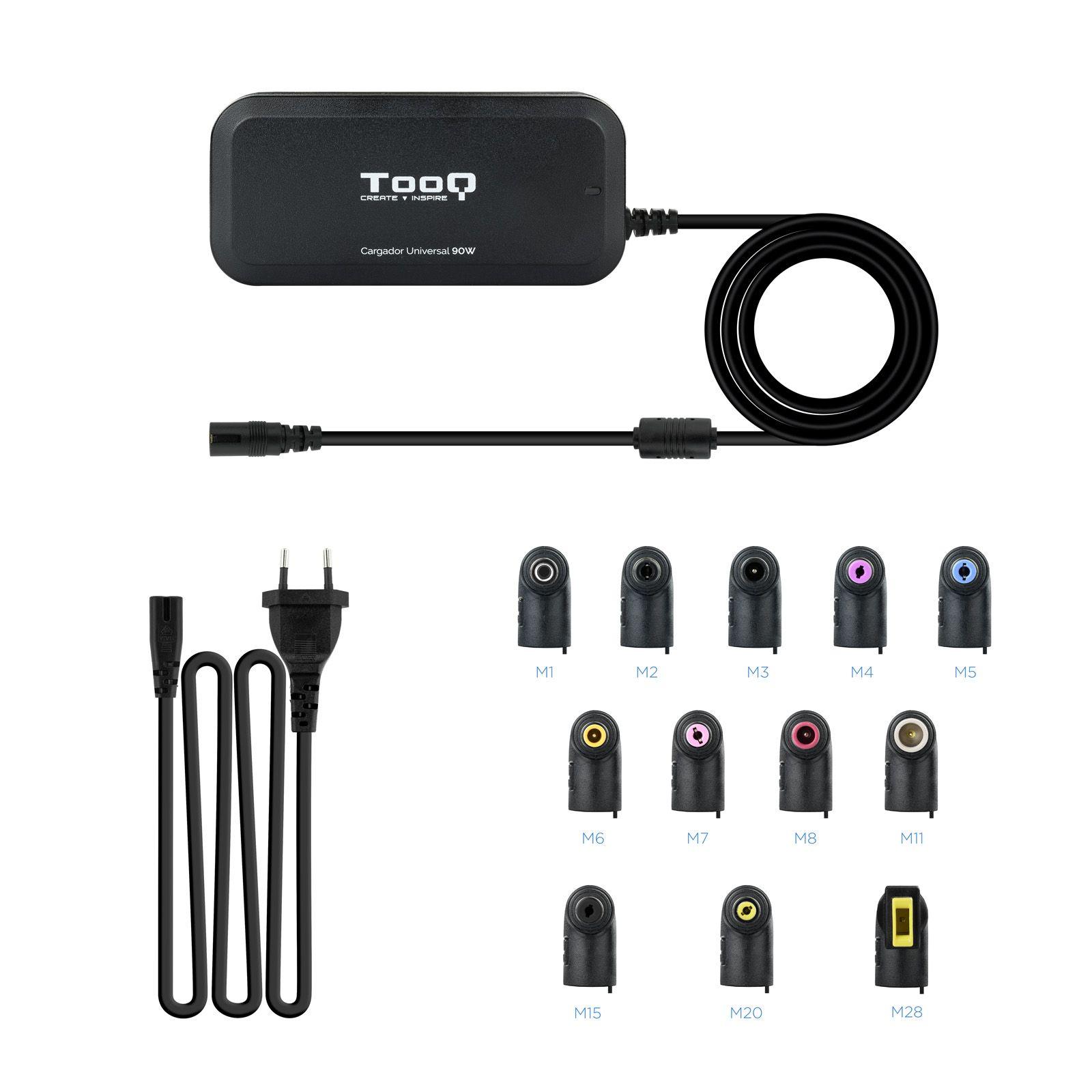 Carregador de Portátil TOOQ TQLC-90BS02AT (90 W - 12-20 V - Preto), miniatura 5