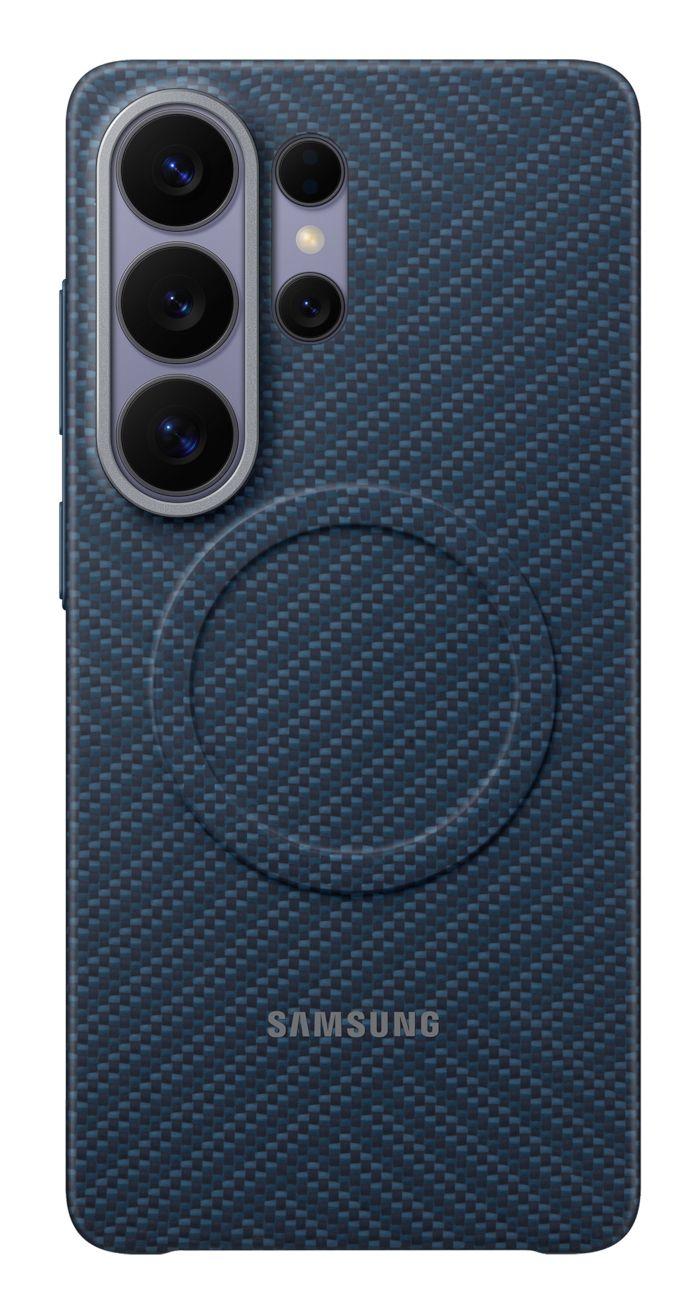 Capa para Telemóvel SAMSUNG M3 Carbon Magnet (Galaxy S26 Ultra - Carbono - Azul Escuro)