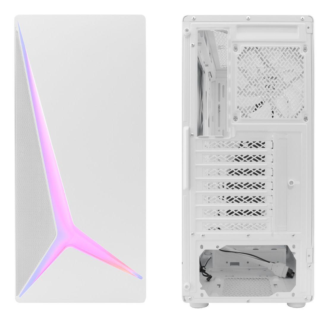 Caixa PC Gaming COOLBOX GA450 Starlight White (ATX, Micro ATX, Mini-ITX - Torre - 16,4 cm - Branco) — miniatura 5