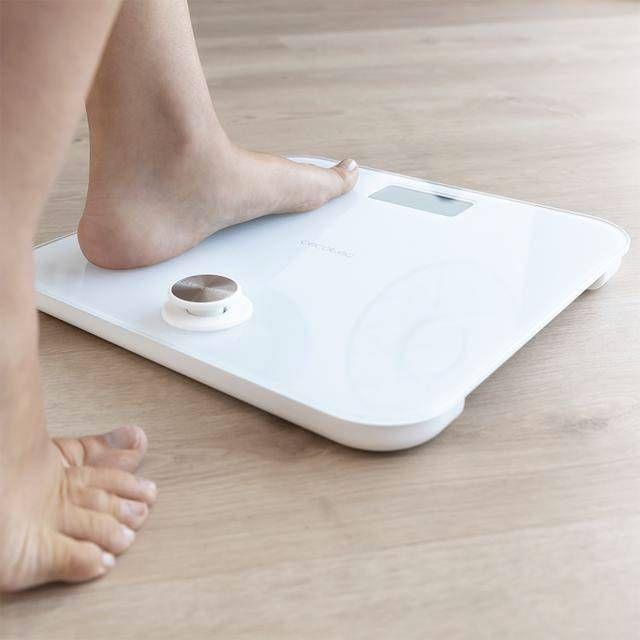 Balança Pessoal Eletrónica CECOTEC Surface Precision EcoPower 10000 Healthy (Vidro temperado - Branco) — miniatura 3