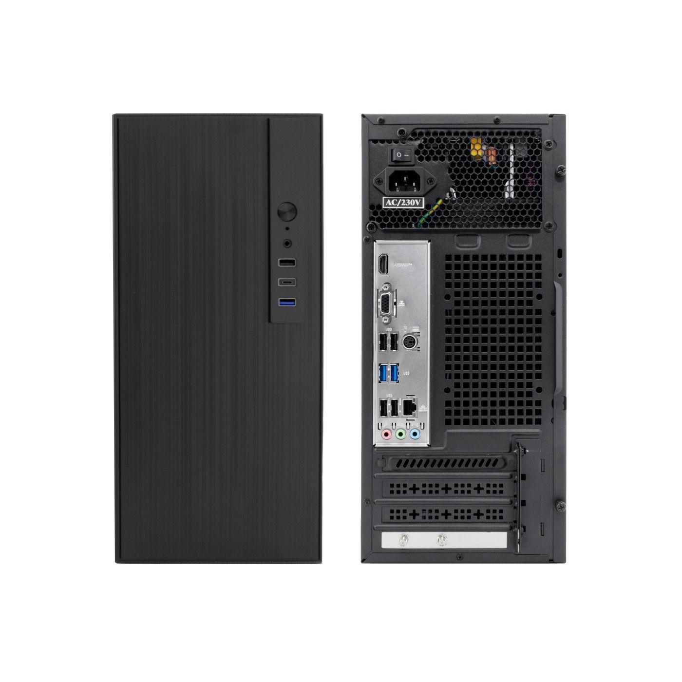 Caixa de Computador COOLBOX M460 (Micro ATX - Preto) — miniatura 2