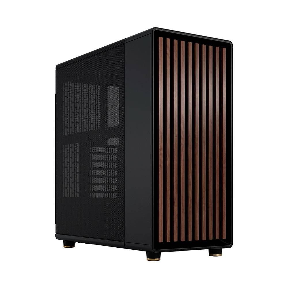Caixa ATX FRACTAL DESIGN North Mesh FD-C-NOR1C-01 (ATX, Micro ATX, Mini-ITX - Midi Tower - Ferro e malha - Preto) — miniatura 2
