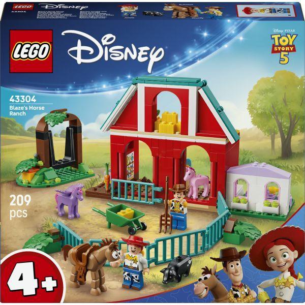 Conjunto de Construção LEGO Disney 43304 Estábulo Toy Story (4 anos - Multicor)