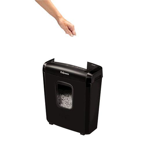 Destruidora de Papel FELLOWES Powershred 6M (Preto) — miniatura 4