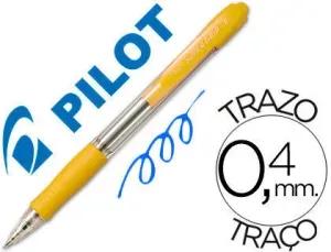 Caneta Esferográfica PILOT Super Grip BPGP-10R-M-Y (Amarelo) — miniatura 2