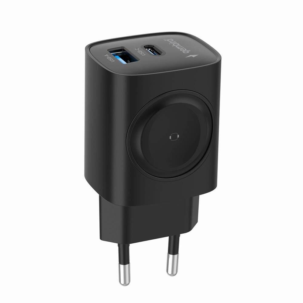 Carregador USB de Parede GEMBIRD TA-UC-PDQCW20-01-BK (20 W - Preto), miniatura 3