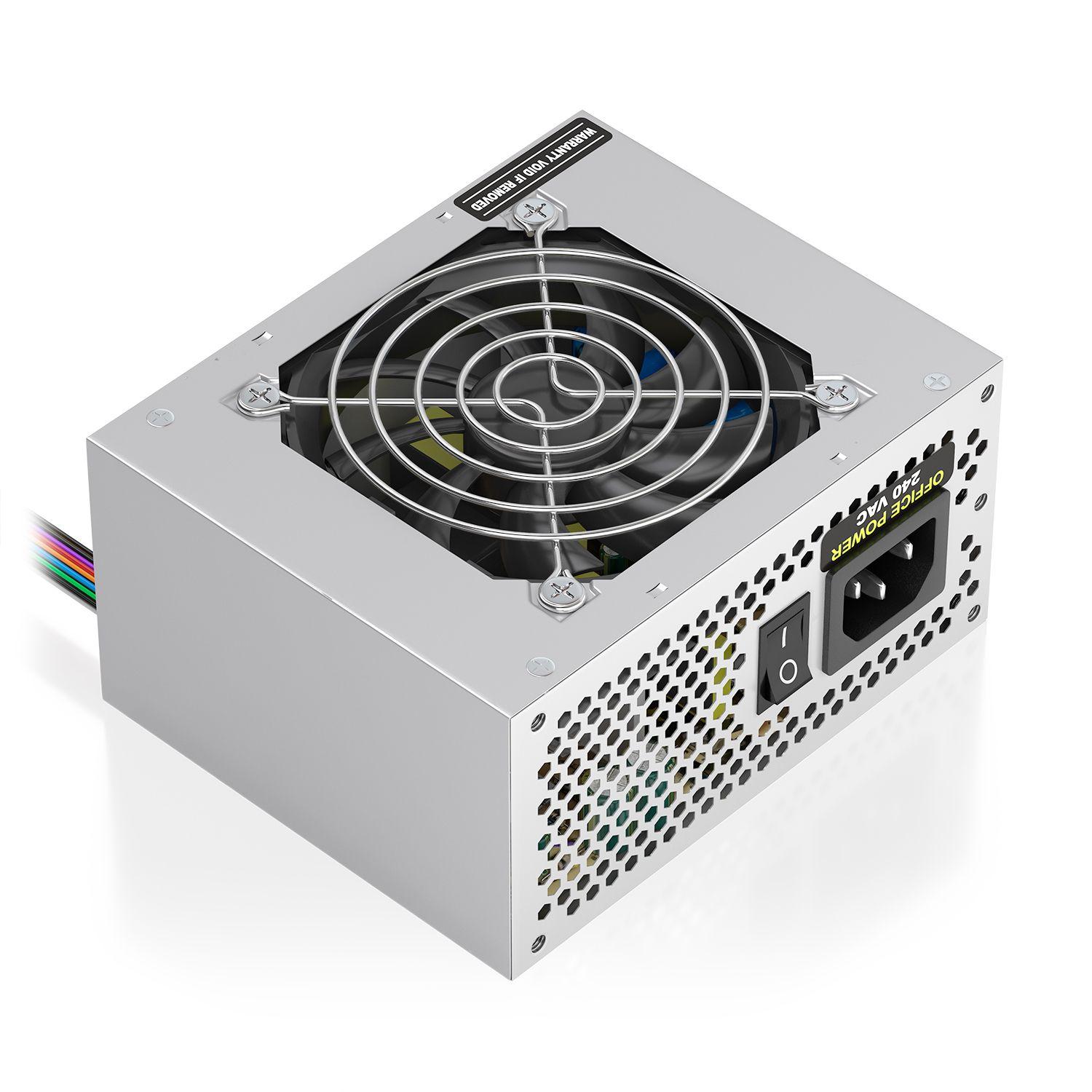 Fonte de Alimentação AISENS ASPC-500SFX-SEO (SFX - 500 W - Prateado)