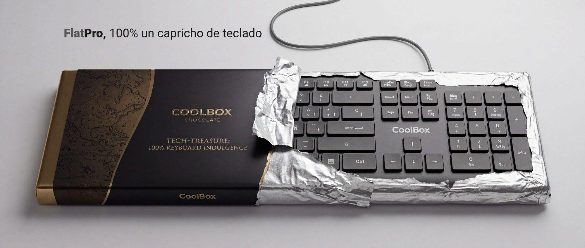 Teclado COOLBOX COO-TEC01-U (Espanhol - Interruptor de membrana - USB - Preto) — miniatura 8