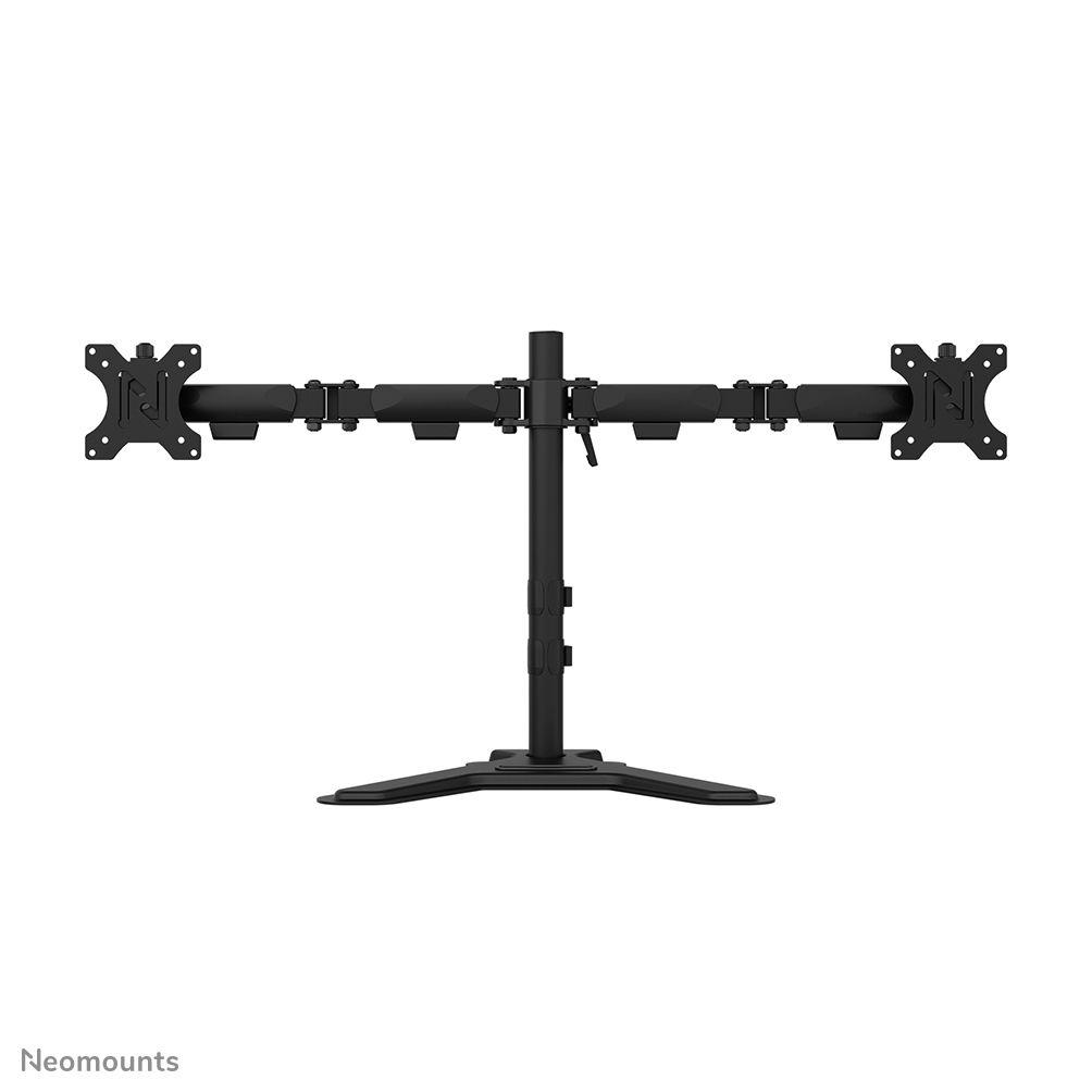 Suporte de Secretária para Dois Monitores NEOMOUNTS DS45-600BL2 (10"-32" - Preto) — miniatura 3