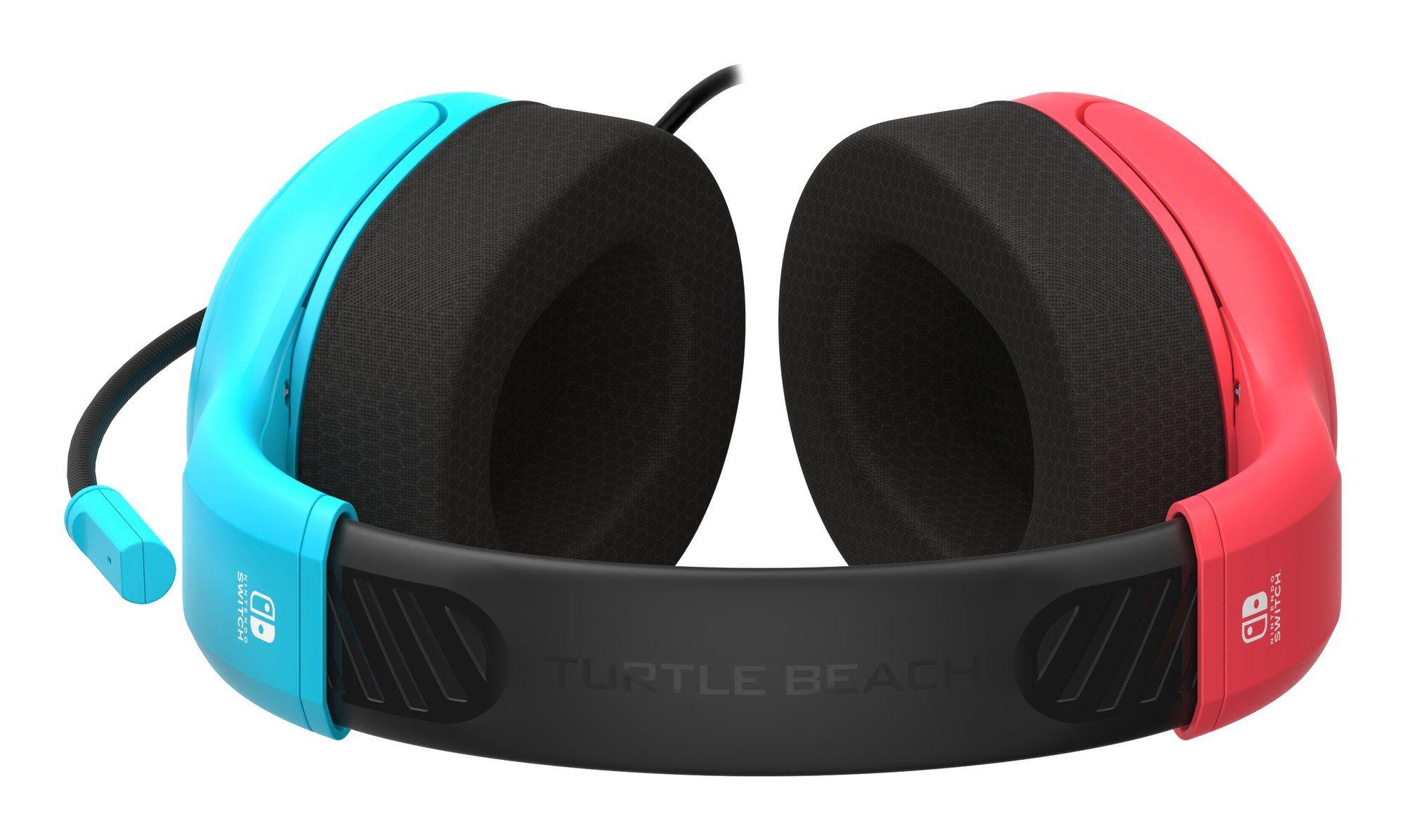Headset Gaming TURTLE BEACH Airlite Fit (Binaural - Com fios - Circum-aural - Preto/Azul/Vermelho) — miniatura 4