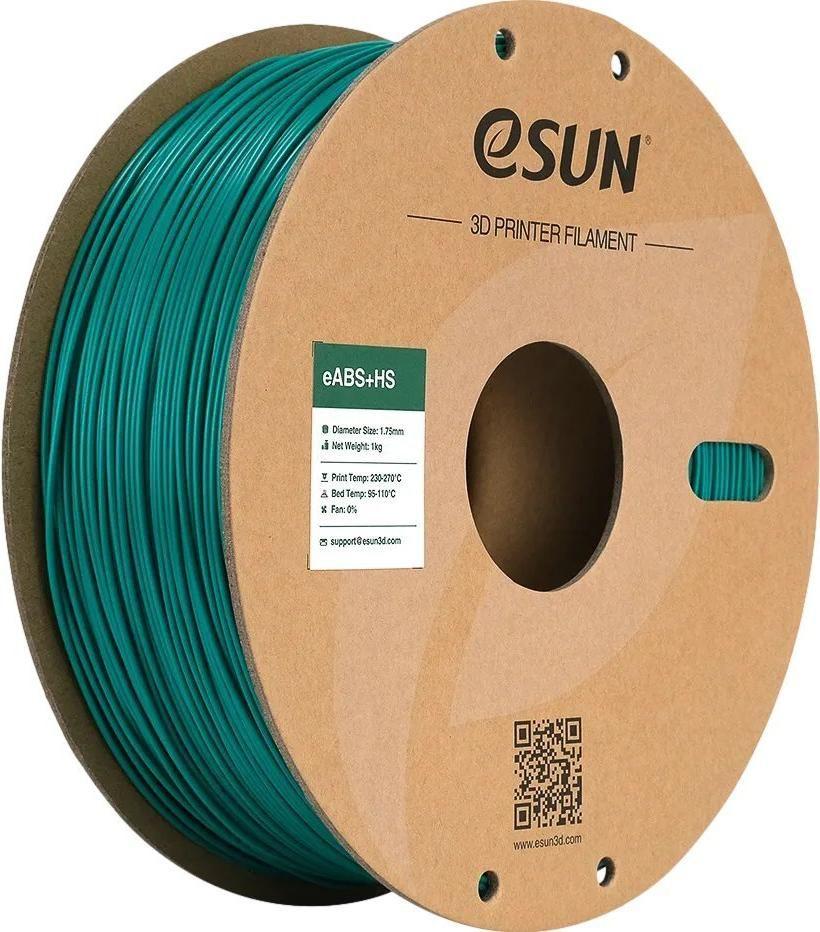 Filamento de Impressão 3D ESUN eABS+ High Speed (Verde)