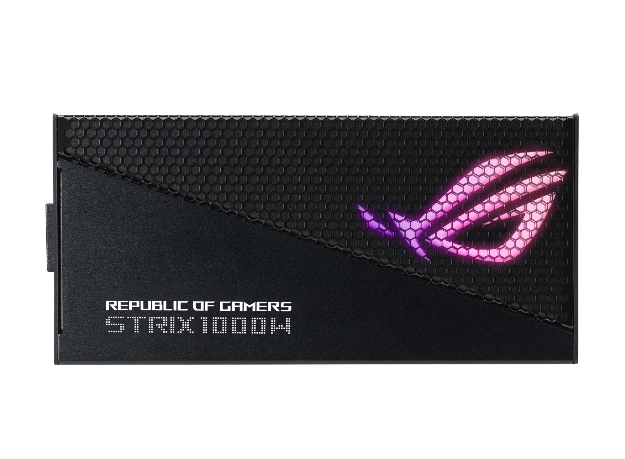 Fonte de Alimentação ASUS ROG Strix 1000G Aura Edition (ATX - 80 PLUS Gold - Totalmente modular - Preto)