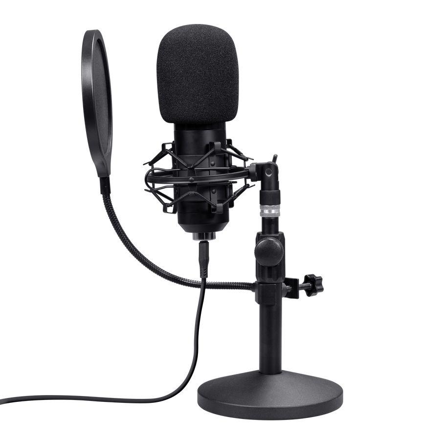 Microfone de Estúdio TRUST GAMING GXT 269 Emita II (Microfone de estúdio - Com fios - USB - Preto) — miniatura 4