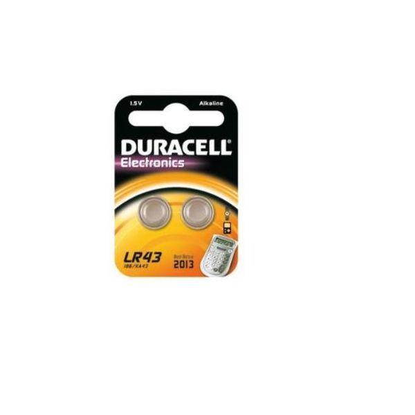 Pilhas Alcalinas de Botão DURACELL LR43 (1,5 V - 2 unidades), miniatura 2