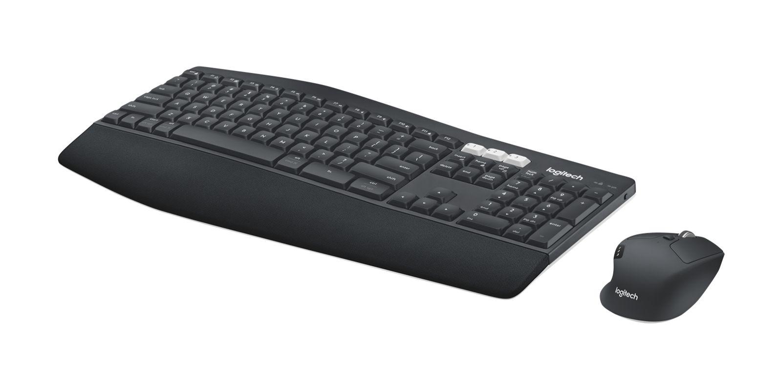 Conjunto de Teclado e Rato LOGITECH MK850 Performance (Inglês - Tamanho completo - RF Wireless + Bluetooth - Preto) — miniatura 3