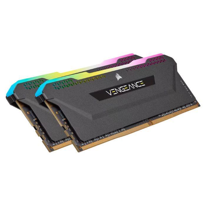 Memória RAM CORSAIR Vengeance RGB PRO SL CMH16GX4M2E3200C16 (3200 MHz - 16 GB - DIMM), miniatura 4