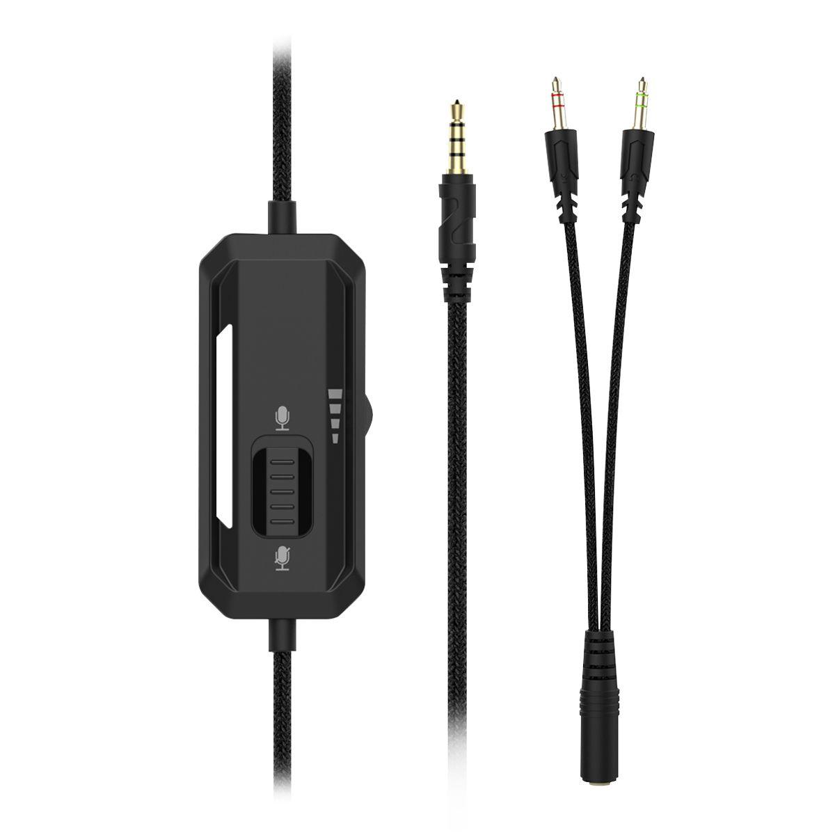 Headset Gaming UNYKACH NOVA GPRO 2.1 (Binaural - Com fios - Circum-aural - Branco), miniatura 4