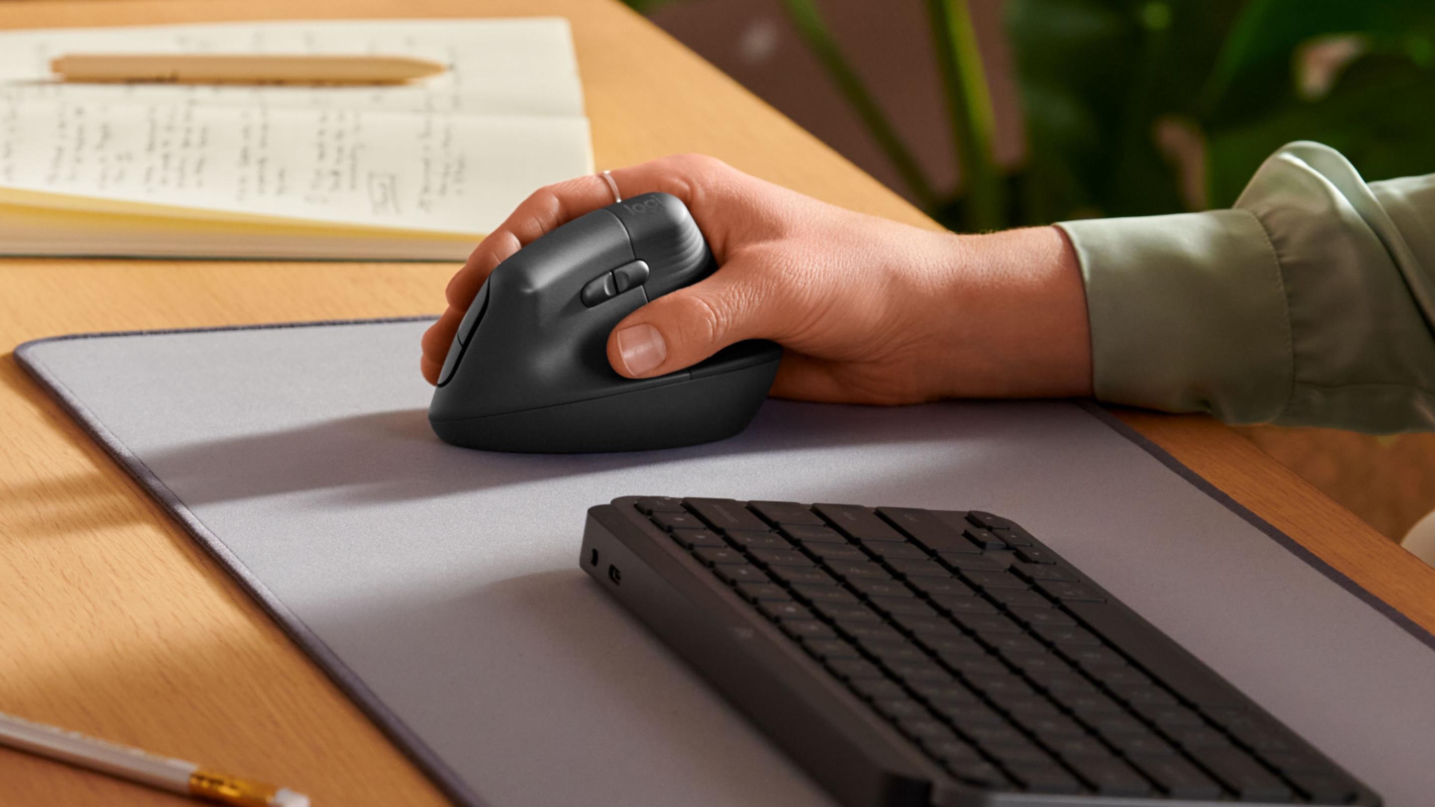 Rato LOGITECH Lift (Mão direita - 4000 DPI - Ótico - Grafite), miniatura 8