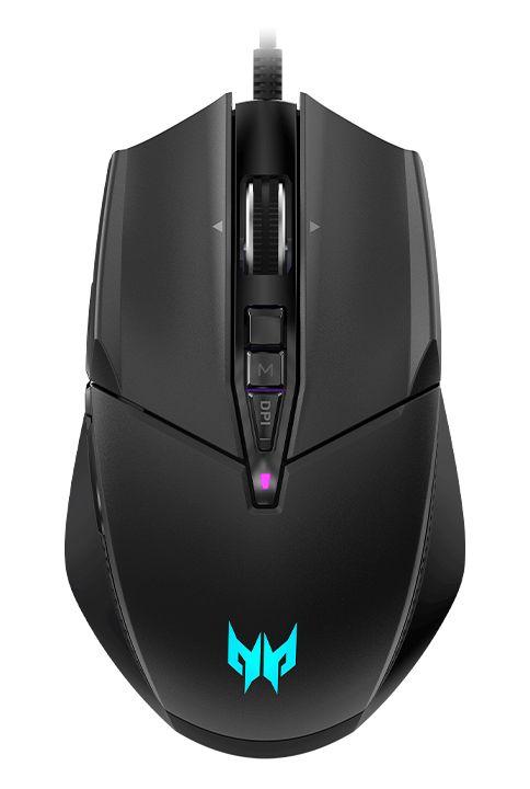 Rato ACER Predator Cestus 335 (Ambidestro - 19000 DPI - Ótica - Preto)