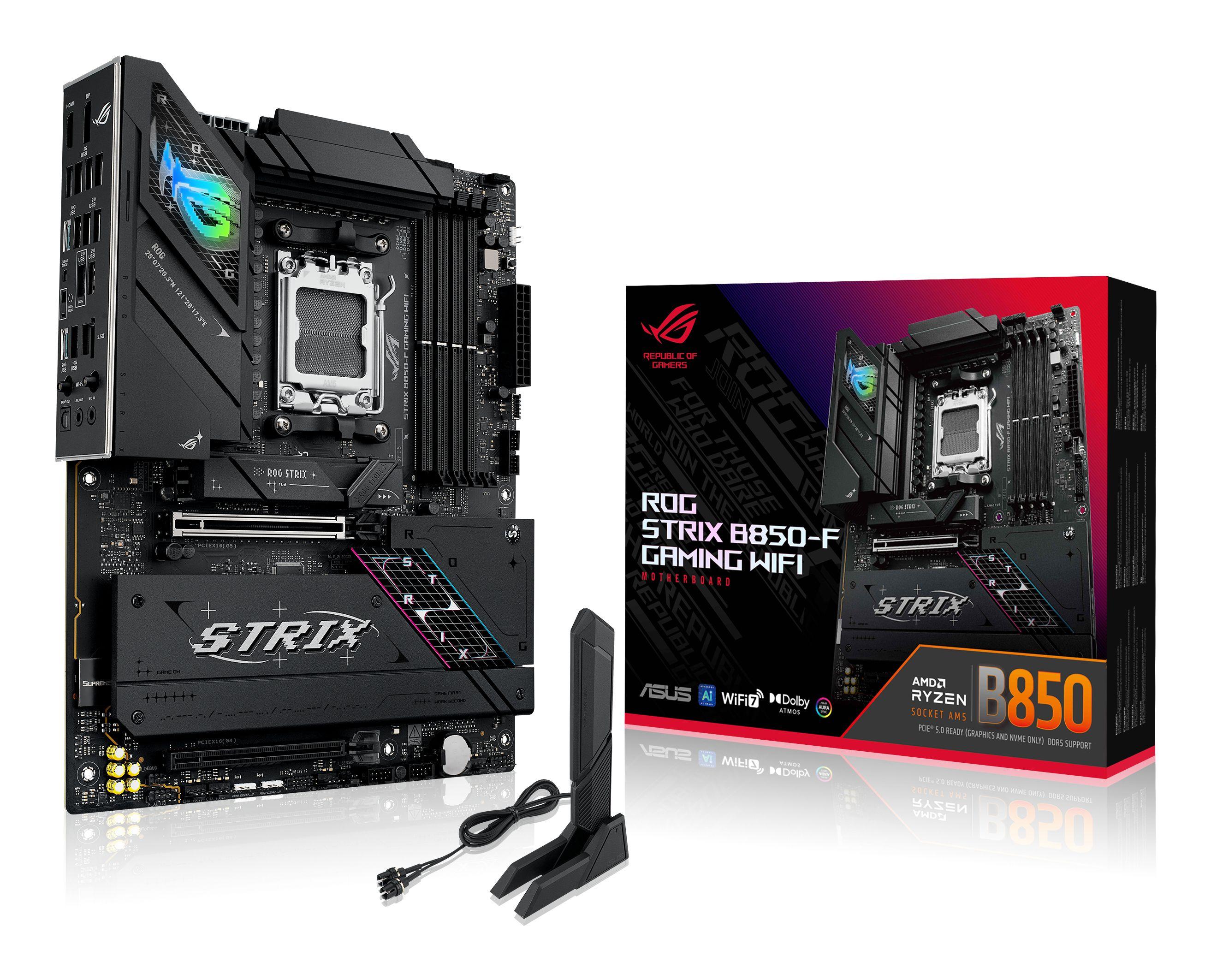 Motherboard ASUS ROG Strix B850-F Gaming WiFi (AM5 - ATX - Duplo canal - Preto), miniatura 11