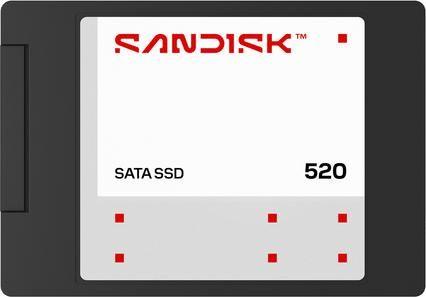 SSD SANDISK 520 (500 GB - 2,5" - SATA)