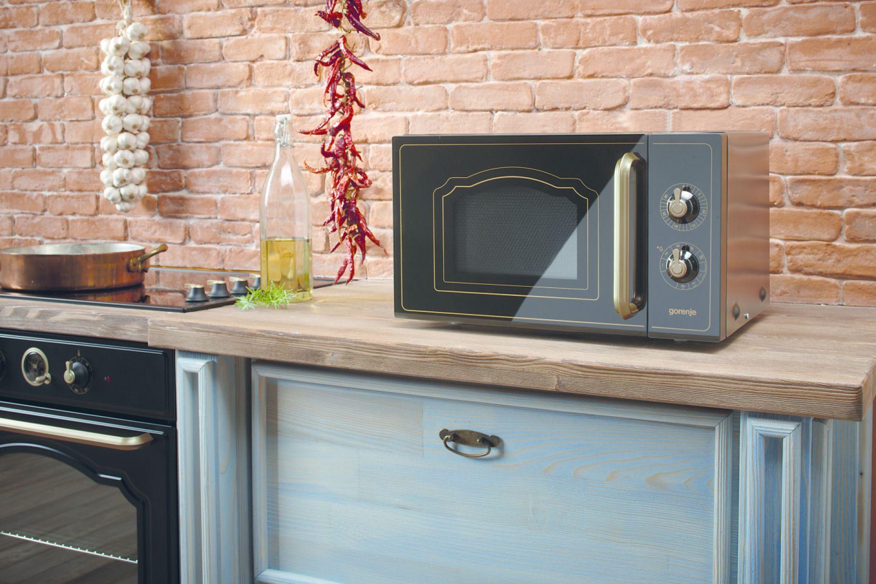 Micro-ondas de Bancada GORENJE MO4250CLB (700 W - 800 W - 20 l - Preto) — miniatura 10