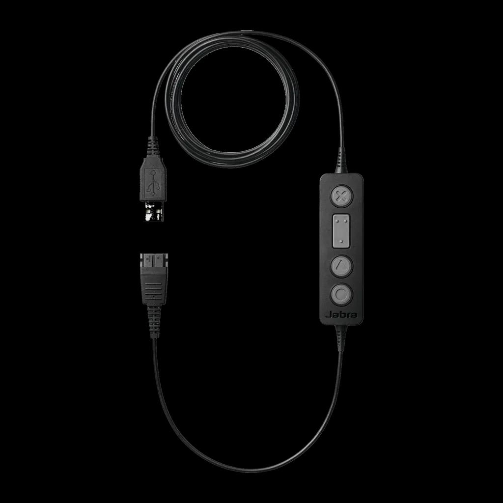 Adaptador USB para Headset JABRA Link 260 (Preto), miniatura 3
