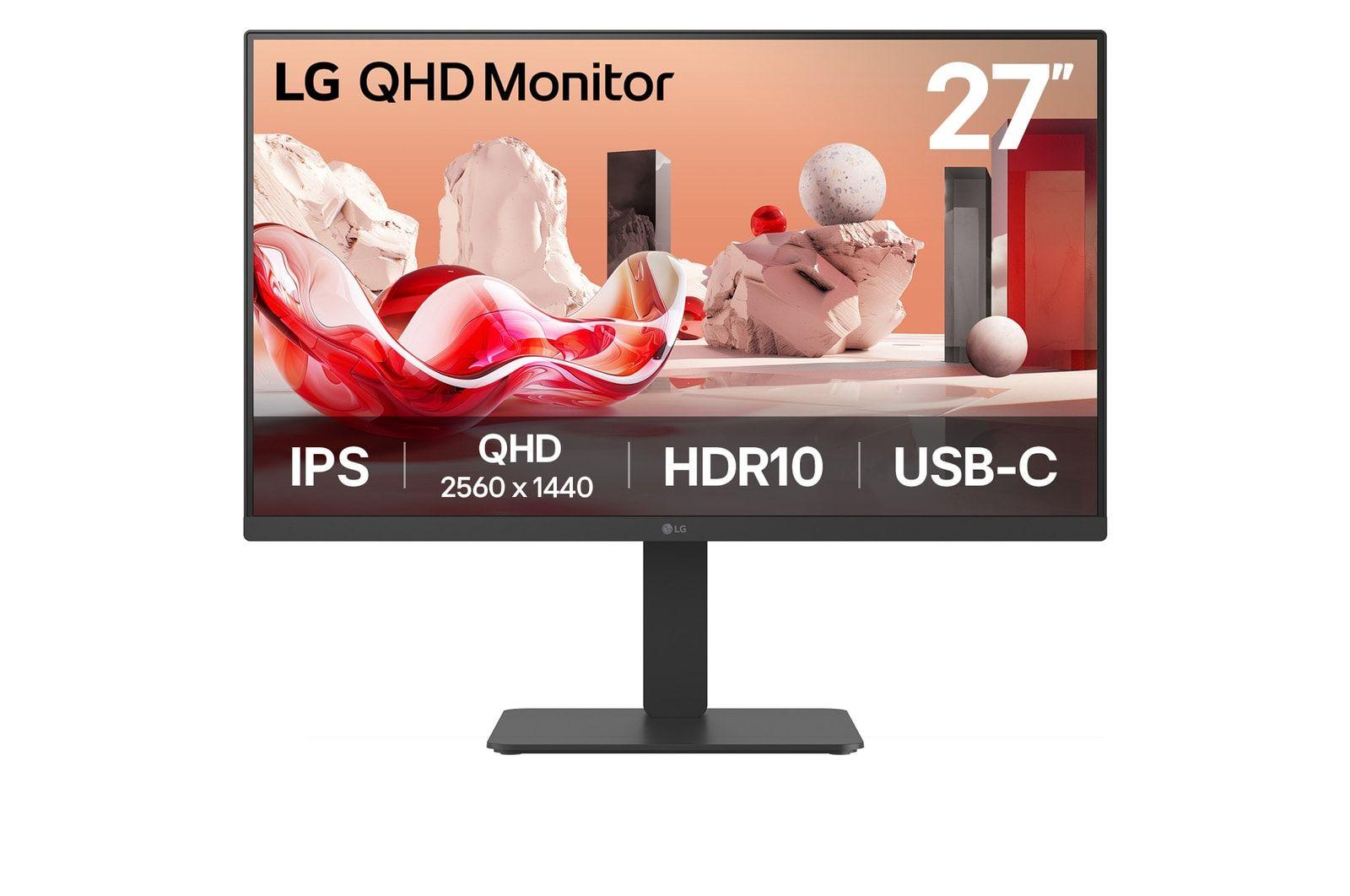 Monitor LG 27BA65QB-B (27" - IPS - 100 Hz - Preto)