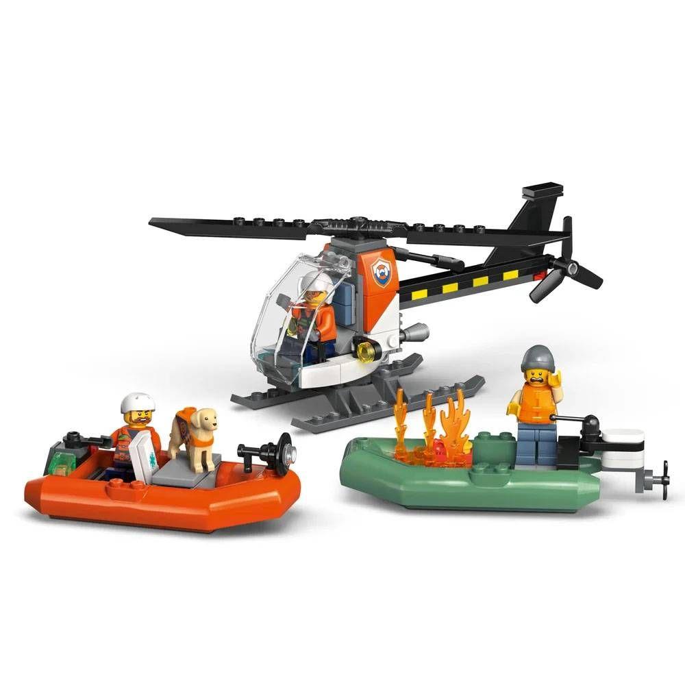 LEGO 60504 City Barco e Helicóptero de Resgate da Guarda Costeira (7+ anos - 742 peças), miniatura 5