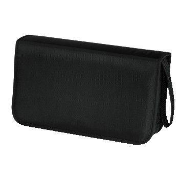 Estojo para CDs HAMA CD-Wallet Nylon 80 33832 (Preto)