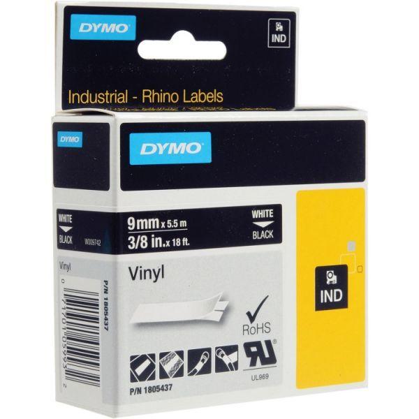 Fita de Impressão DYMO Rhino ID1-9 (Branco sobre Preto), miniatura 3