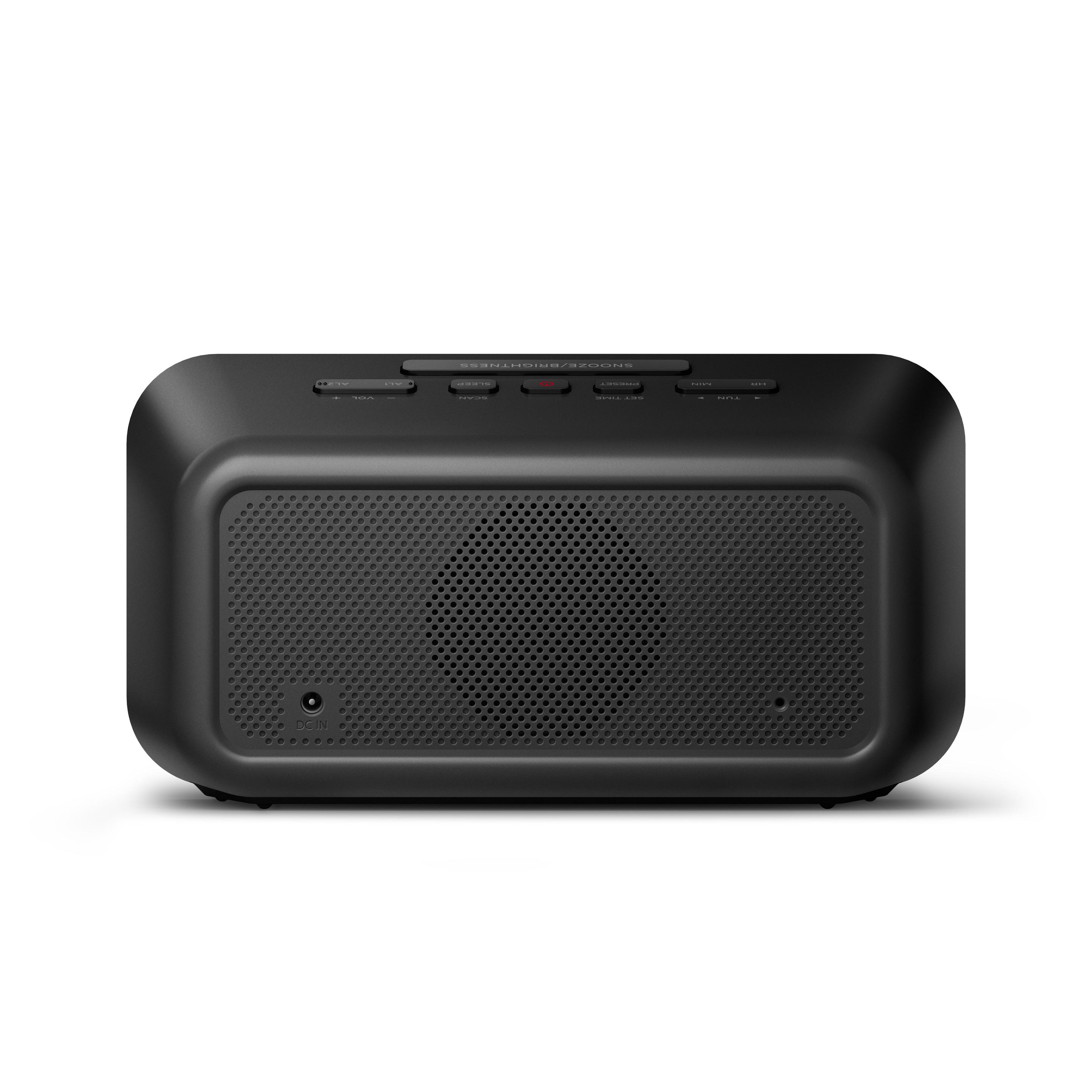 Rádio Despertador PHILIPS TAR3306/12 (3 W - Preto) — miniatura 2