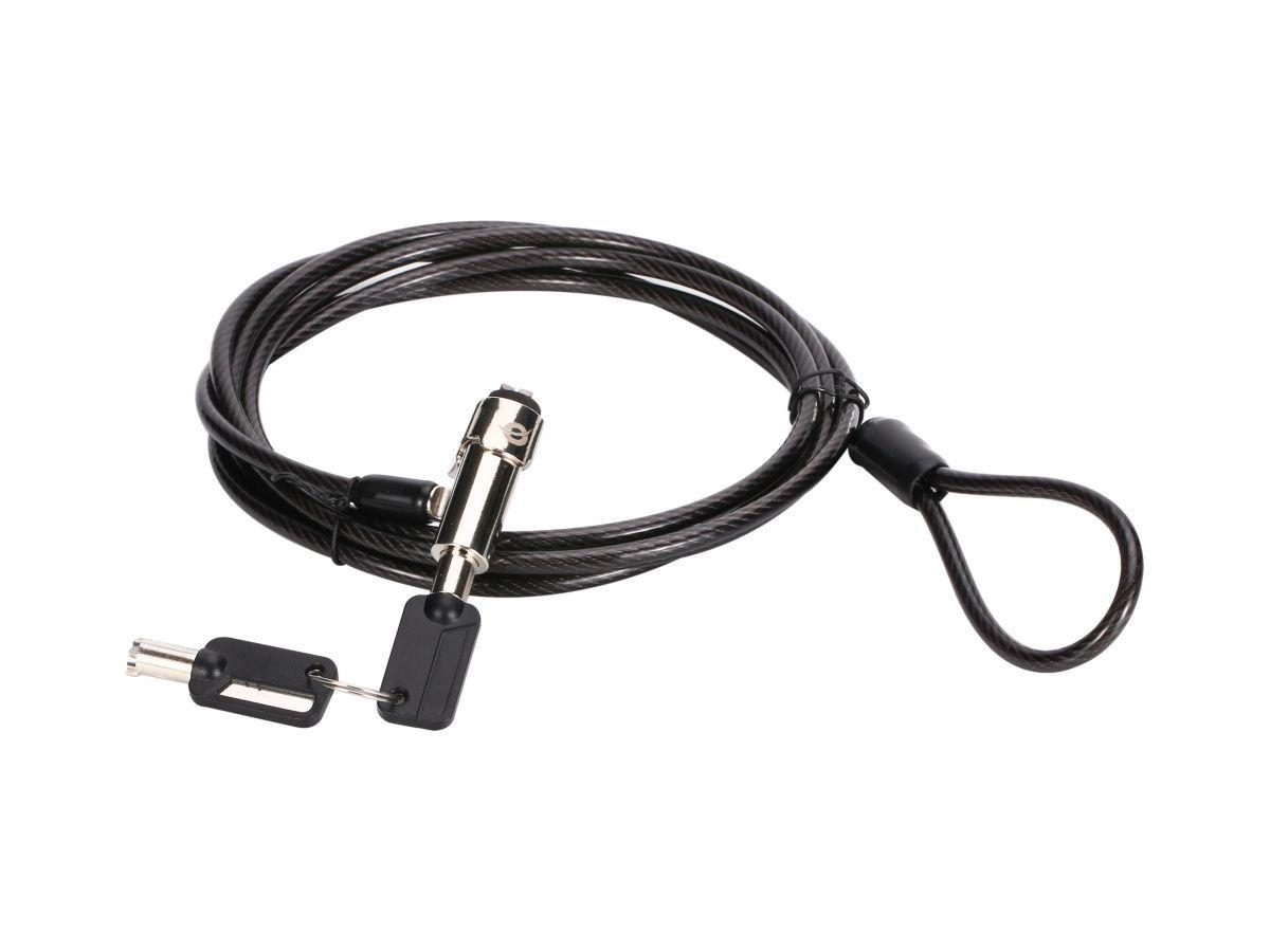 Cadeado de Segurança para Portátil CONCEPTRONIC CUSTODIO02BN (Nano Lock - 1,8 m - Preto)